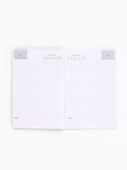 Подарочный набор новогодний, ежедневник, блок бумаги и ручка Счастья