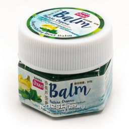Питающий бальзам для ног Банан и Алоэ Nature Organic Balm Banna, Таиланд, 25 г