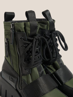 Ботильоны UNITED NUDE Grip Combat Lo Артикул 4637266, хаки