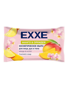 EXXE мыло косметическое 75гр Манго и орхидея (флоу-пак)