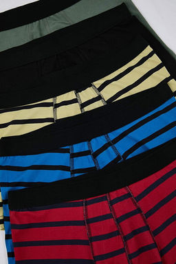 _ok Renkli 5li Desenli/D_z Paketli Boxer TMNAW25BX00003 - Trendyolmilla фото 2