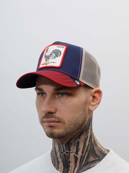 Бейсболка GOORIN BROTHERS арт. 101-0378 (темно-синий / красный)  фото 3