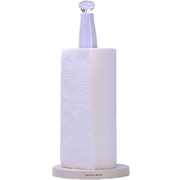 40568 Подставка для бумажных полотенец 15х35см нерж/ст/жел/пластик MB (х12) - Mayer&boch фото 3