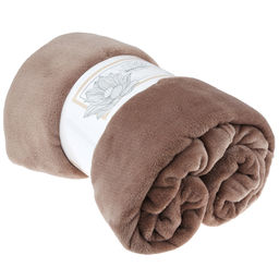 Плед/покрывало 240х200см Бали, велсофт Virginia гладкокрашенный, полиэстер 100%, плотность 260г/м2, упаковка: 20х33см пояс бумажный, Домашняя мода (Россия)  фото 3