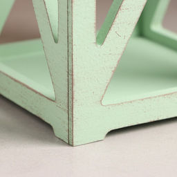 Кашпо деревянное 141426 см Фонарь Хай-тек Прованс, Оливковый - Дарим красиво фото 4