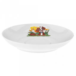 Блюдце чайное фарфоровое Шарик д140мм, h23мм, форма Унифицированный (Россия) - Домашняя мода фото 2