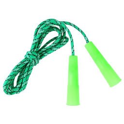 Цена за 10 шт. Скакалка детская, 2.2 м, регулируемая, нейлоновый трос, цвет МИКС