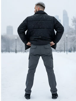 Брюки спортивные софтшелл MTFORCE мужские темно-серого цвета 2403TC  фото 3