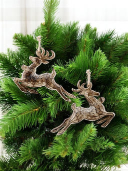 Цена за 1 шт. Украшение ErichKrause Decor Олень woodland 12см