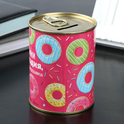 Копилка для денег «Банка. Начни сегодня», металл