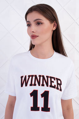 Арт. 21364 Костюм с брюками женский 42-50 (5 шт) Цвет:верх- белый, низ- черный - Калинка фото 16