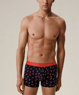 ATLANTIC 2GMH-027 Трусы шорты Socks - набор 2 шт. темно-синий  фото 3