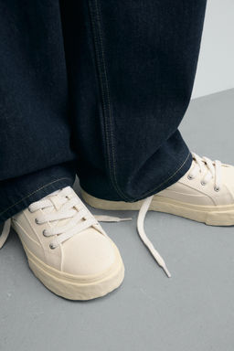 ZAPATILLA TEJIDO VOLUMEN / Blanco - Zara фото 7