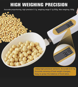 Электронные кухонные весы FEB.WIND с мерной ложкой