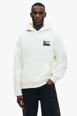 Sudadera estampada con capucha Loose Fit - H&m фото 6