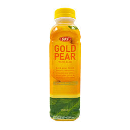 Напиток Груша + Алоэ фруктовый освежающий Gold Pear With Aloe OKF, Корея, 500 мл Акция