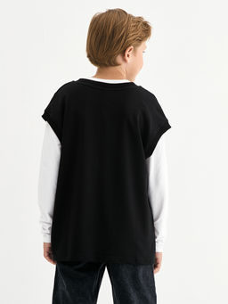 Черный жилет