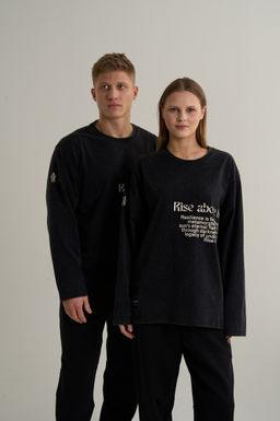 Лонгслив Черный KAI LS Tee