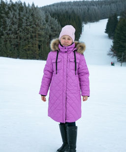 Пальто для девочек Graf Kids