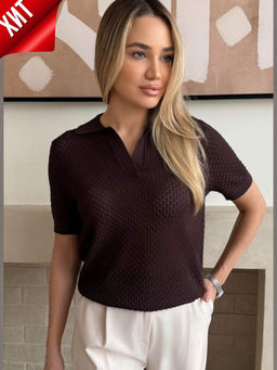 Поло жен F612-1582 coffee