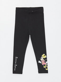 Beli Lastikli Minnie Mouse Bask?l? K?z Bebek Tayt