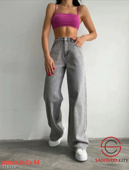 Джинсы женские палаццо - Bruno фото 2