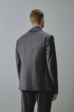 BLAZER REGULAR FIT TRAJE RAYA DIPLOM?TICA / Gris - Zara фото 3