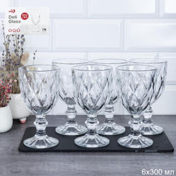 Бокал для шампанского 6 штук / HG-7896 /уп 8/