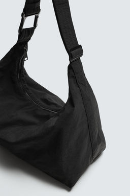 BOLSO HOMBRO NYLON / Negro - Zara фото 5