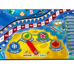 Развивающая игра «Часы - календарь. Космос»