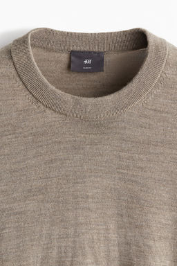 Jersey de lana Slim Fit - H&m фото 6