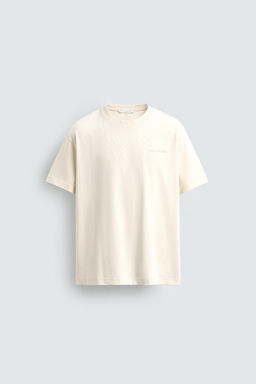 T-SHIRT WITH RAISED TEXT - Zara фото 5