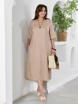 Платье Камео-1 из вискозы со льном - Виотекс фото 44