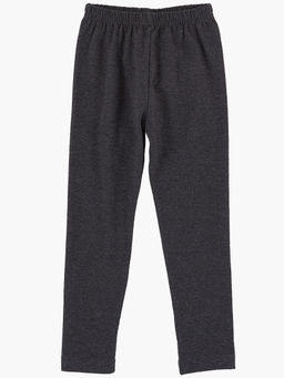 Бриджи лосины однотонные UD 1205 черный меланж - Mini maxi фото 3