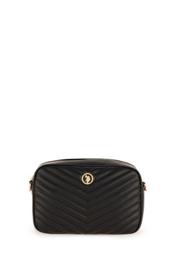 Женская черная сумка через плечо с ремешком-цепочкой Неожиданная скидка в корзине - U.s. polo assn фото 5