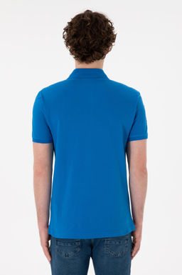 Erkek Kobalt Mavi Basic Ti__rt Sepette S_rpriz _ndirim - U.s. polo assn фото 6