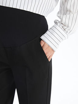 Kar?n Panelli Dar Fit Hamile Pantolon