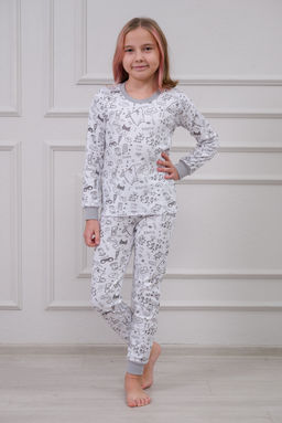 Пижама детская из интерлока пенье Дрёма котик - Амадэль фото 4