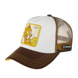 Бейсболка CAPSLAB арт. CL/TAJ4/1/CT/CHE Tom And Jerry Jerry (белый / коричневый)