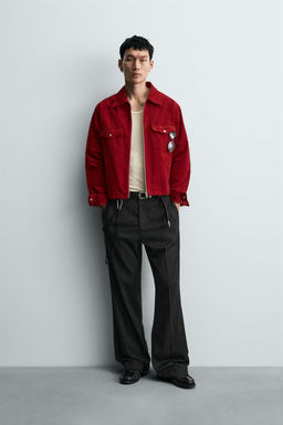 BOXY FIT CORDUROY OVERSHIRT