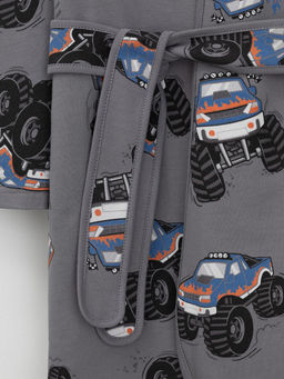 К 5763/серый,гонки халат дет - Crockid фото 2