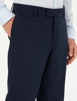 Lacivert Slim Fit Kuma_ Pantolon
