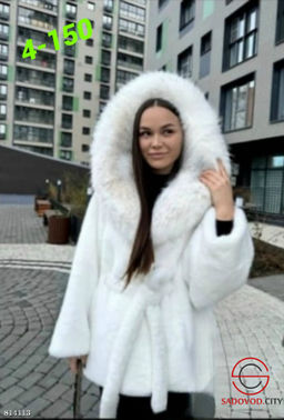 Шуба женская в стиле кимоно