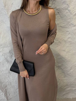 Платье+кардиган