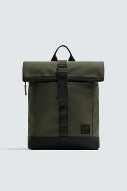 Рюкзак Zara Mochila Tecnica Engomada хаки