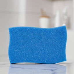 Цена за 4 шт. Губка для тела Волна, 8144 см, цвет МИКС