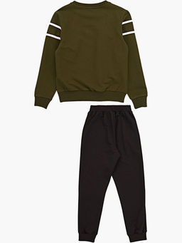 Костюм спортивный для девочки	 UD 7322 хаки - Mini maxi фото 4