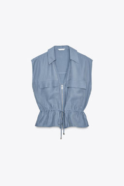 SOFT-TOUCH SAFARI TOP - Zara фото 14