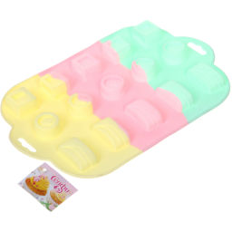 Цена за 2 шт. Форма силиконовая для конфет "Конфетти" фигурки 28,3*17,3*1,8см