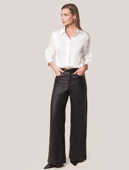 D29.275 Блузка женская натуральный белый